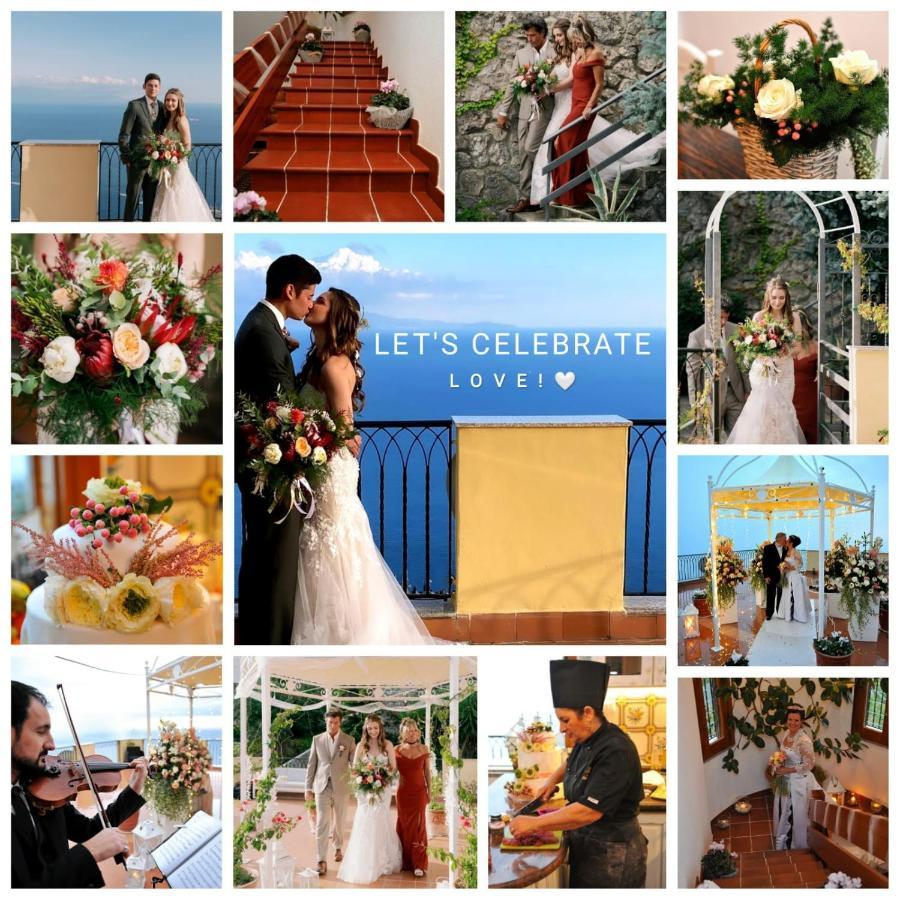 Luxury Villa Il Mignale Amalfi Coast Weddings&Events Фуроре Экстерьер фото